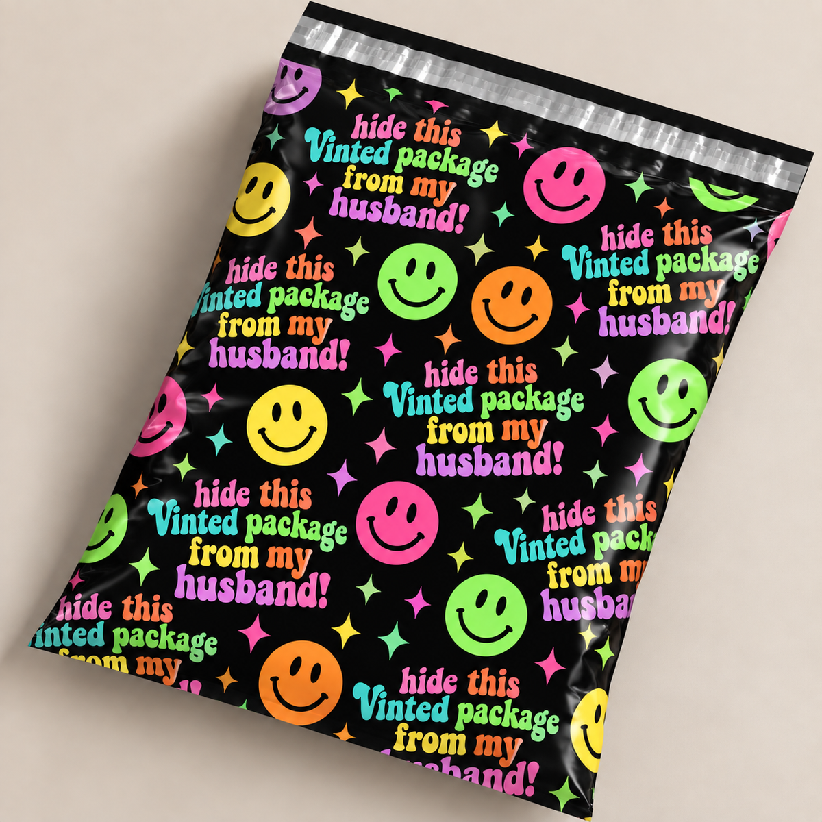 Hide This Vinted Package From My Husband Poly Bag (7.5" x 10.5")