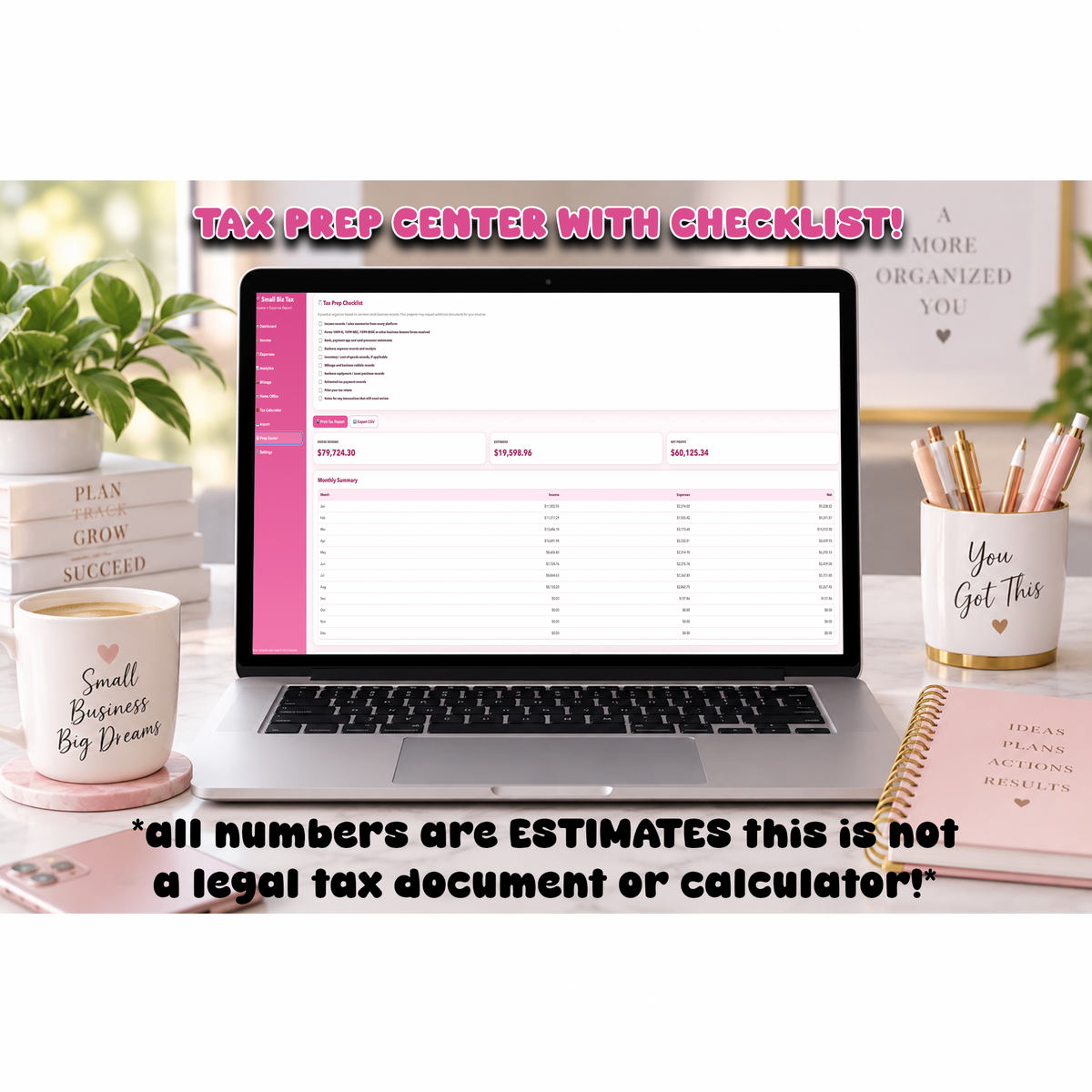 The Ultimate End of Year Bookkeeping System!